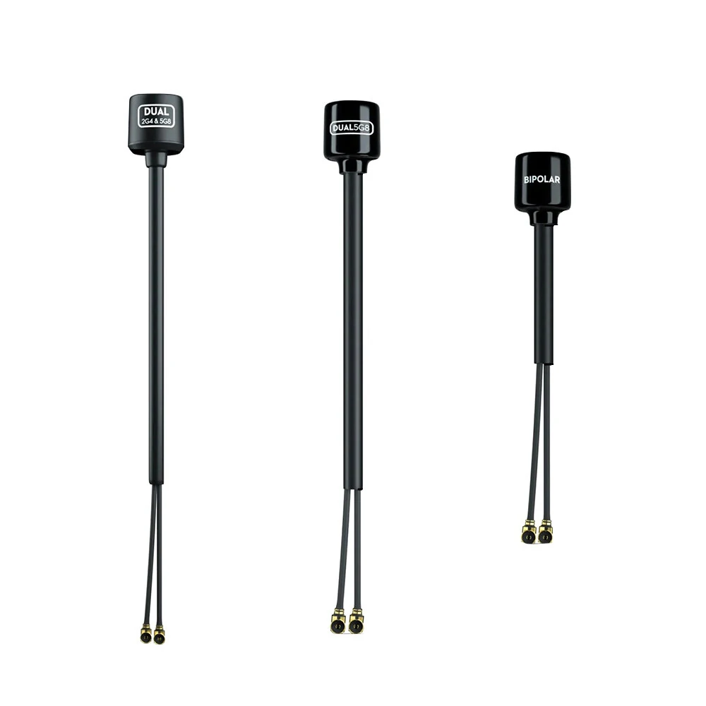 Fpv Drone Antenna - Flywoo Bipolar Dual-Band Antenna 5.8GHz/2.4GHz UFL