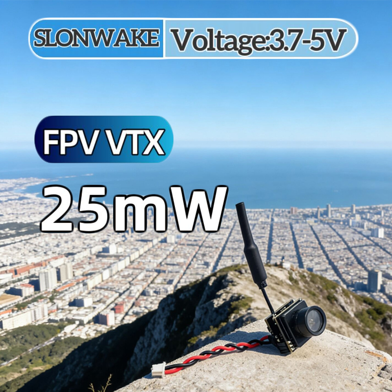 SLONWAKE FPV 25mW power simula - огляд і ціна Fpv Drone Receiver