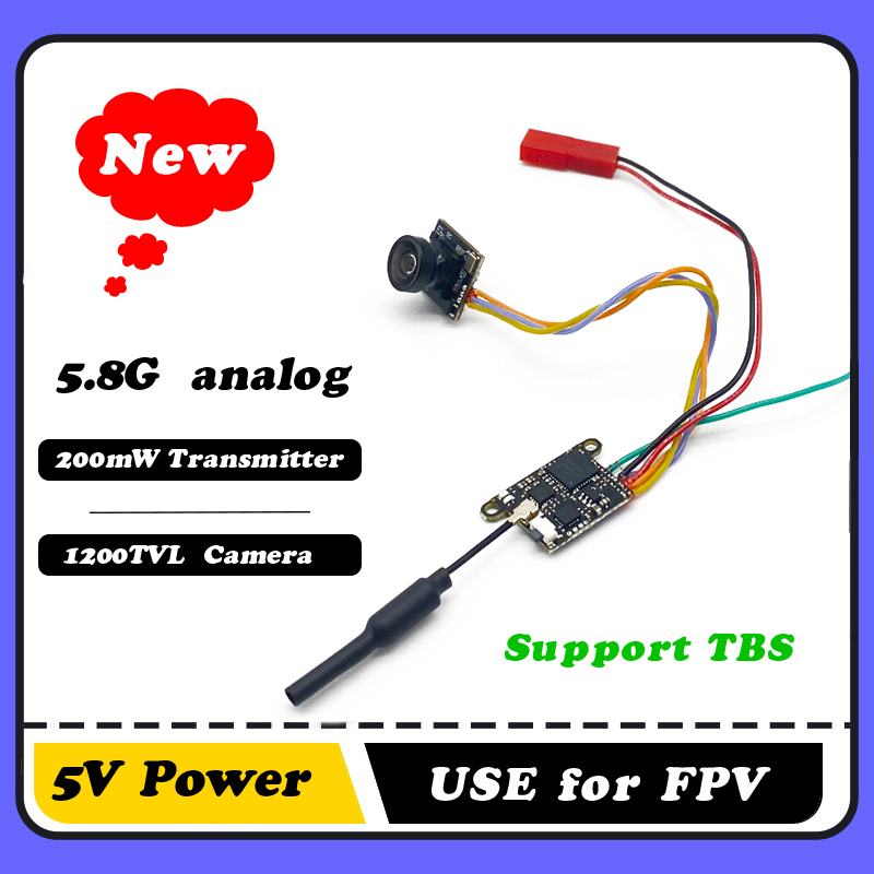 SLONWAKE 5.8G 1200TVL FPV Came - огляд і ціна Fpv Drone Receiver