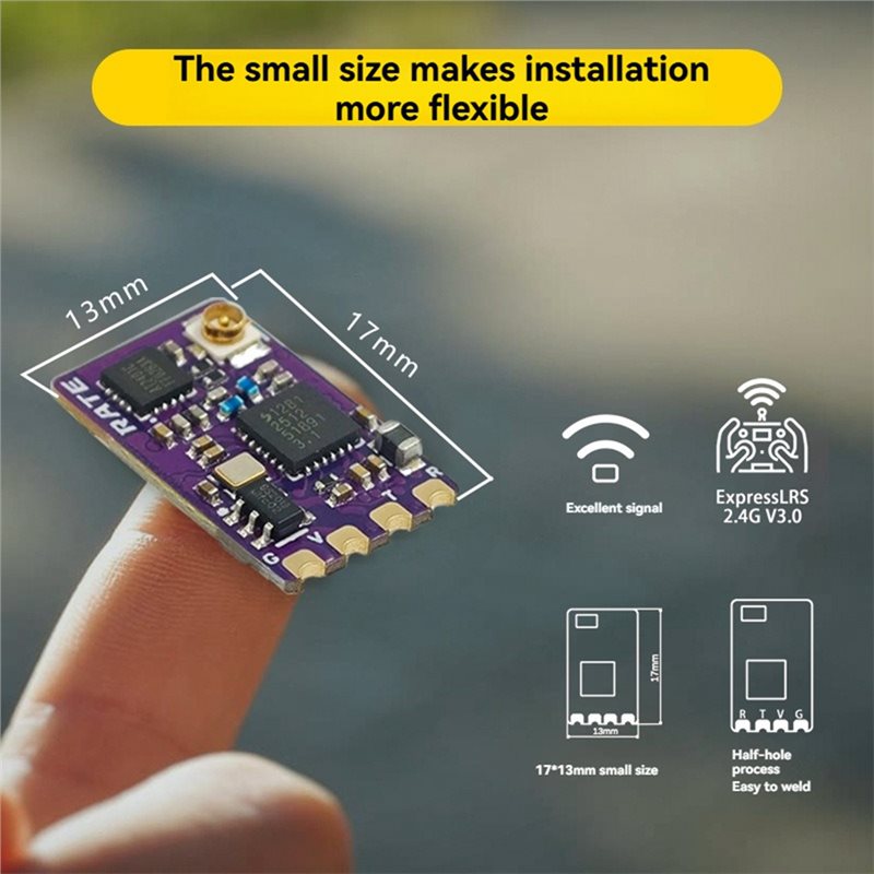 Excellent-ELRS 2.4G Nano Recei - огляд і ціна Fpv Drone Antenna